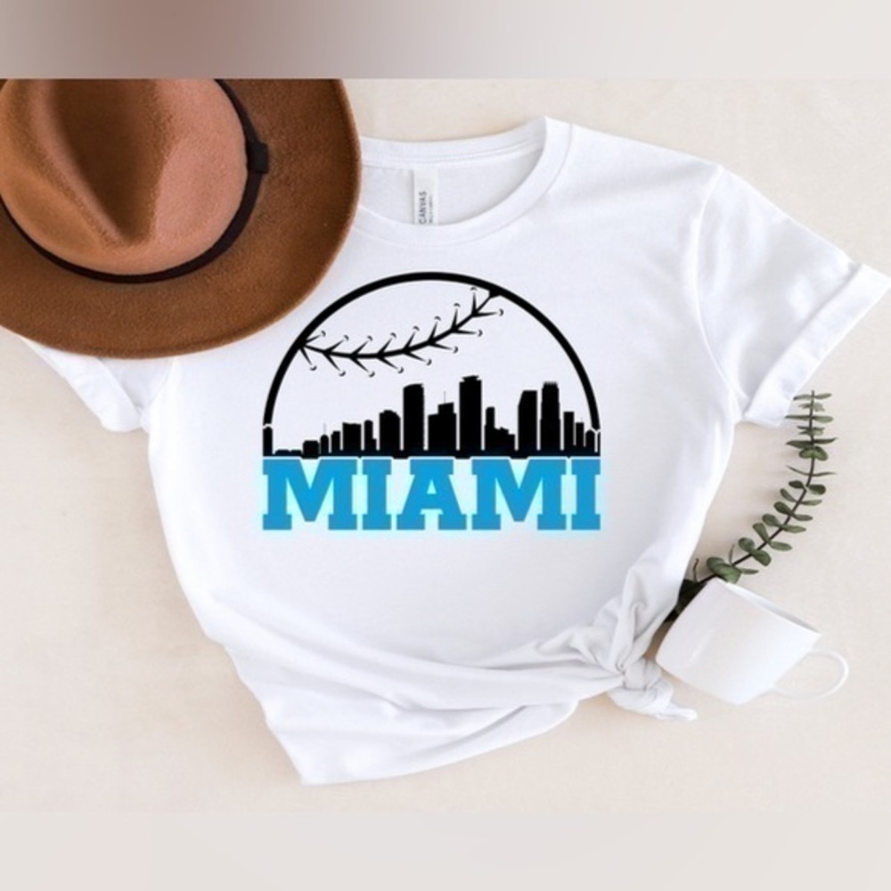 Miami Marlins Skyline Tee